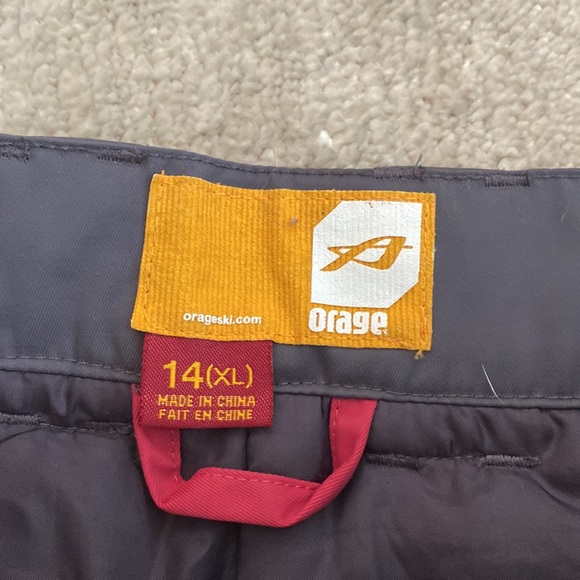 NWT Orage Ella basic gray snowpants 14 - Picture 4 of 7